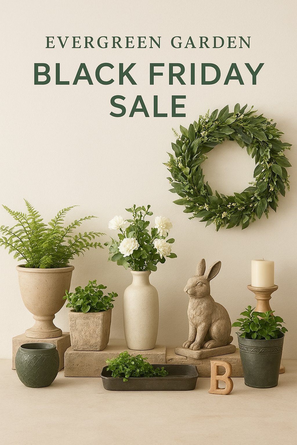 Bring Nature Home with Evergreen Garden: Timeless Beauty for Every Season