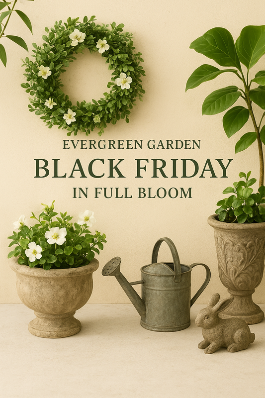 Evergreen Garden: Where Every Corner Blooms with Life