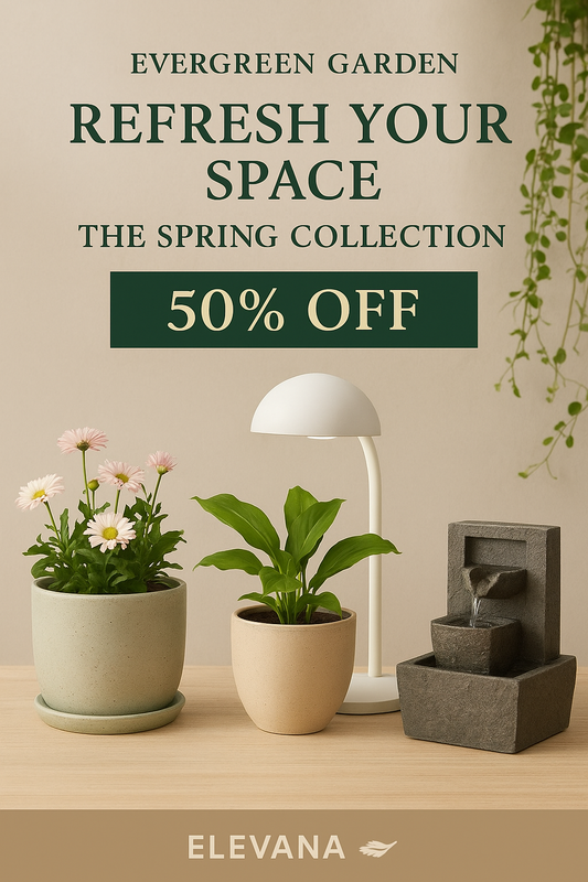 🌸 Refresh Your Space: The Evergreen Garden Spring Collection
