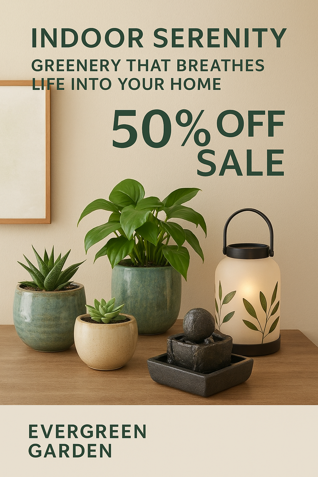 Nature at Home — Discover Evergreen Garden’s Tranquil Touch