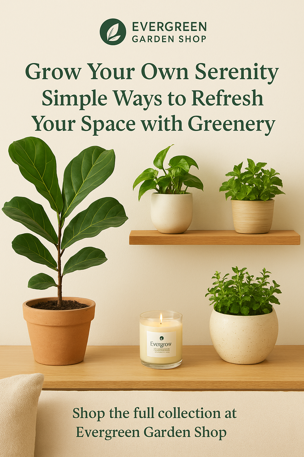Grow with Grace — Evergreen Garden’s 50% Off Green Living Sale