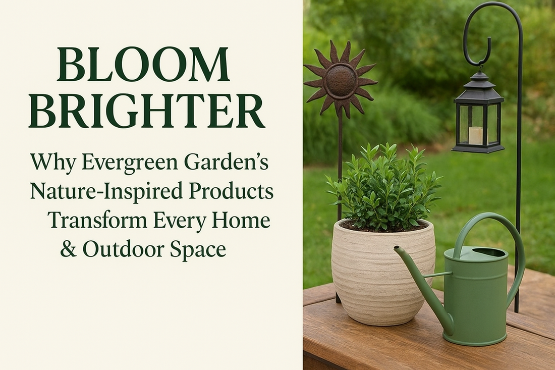 Bloom Brighter: Why Evergreen Garden’s Nature-Inspired Products Transform Every Home & Outdoor Space