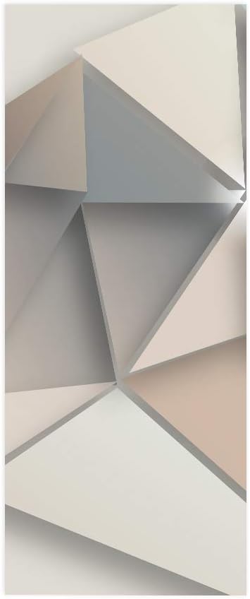 3D Peel and Stick Murals - Three-dimensional Wallpaper Self-adhesive Decals Removable PVC Waterproof Door Poster for Bedroom Living Room Wall Decoration 37.4 x 82.7 inch