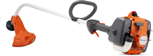 Husqvarna 122C Gas String Trimmer, 22-cc 2-Cycle, 17-inch Curved Shaft Gas String Trimmer with Tap N' Go Trimmer Head, 966712701