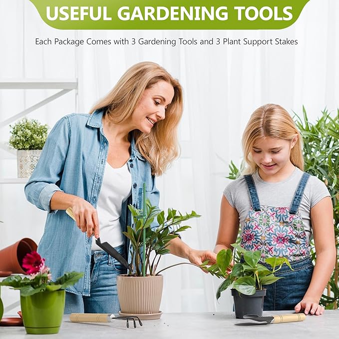 3 Tier Metal Plant Stand Indoor, Rotatable Corner Plant Shelf Outdoor, Tiered Flower Pot Display Stand, Multiple Plants Holder for Patio Living Room Balcony Garden Home Decor - Black