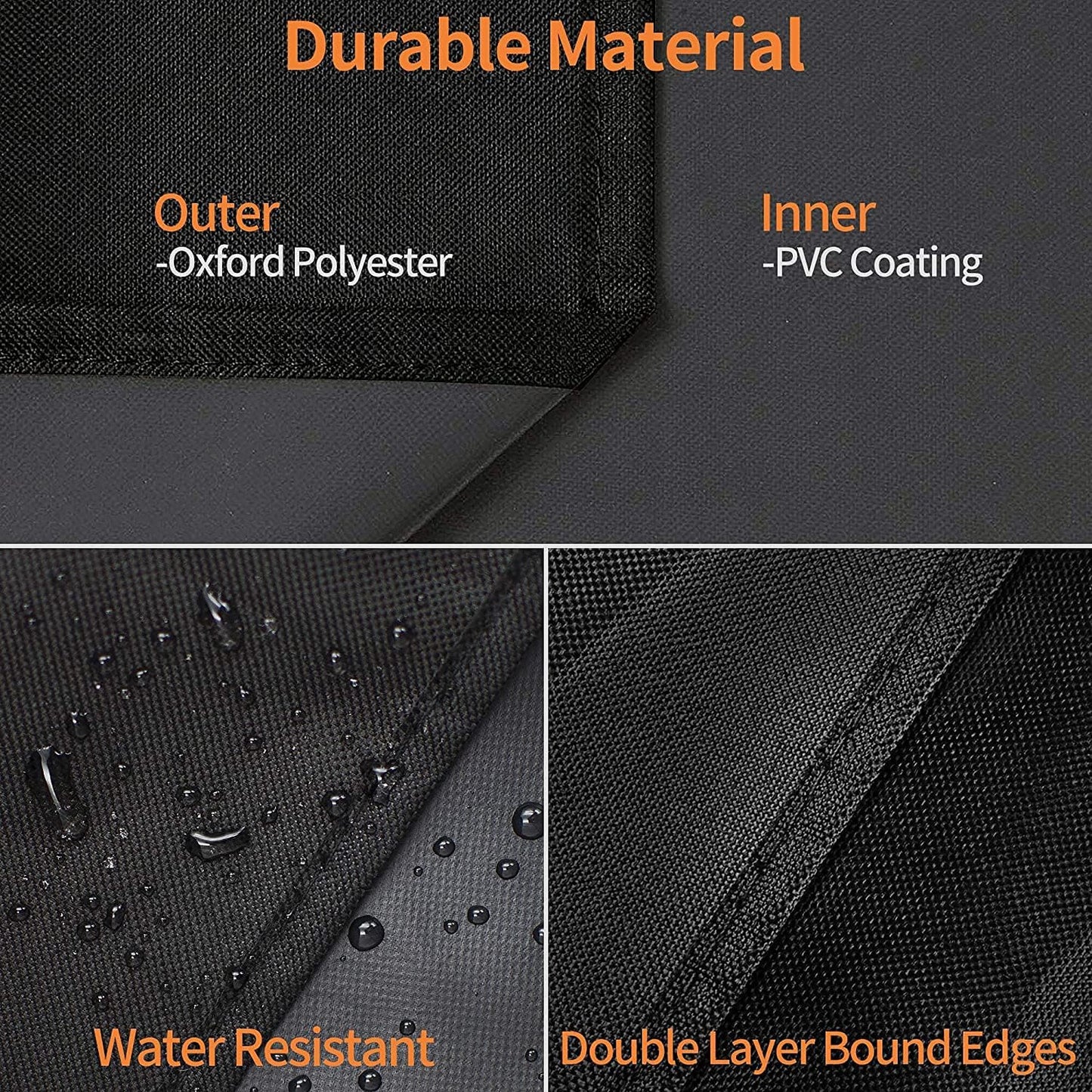 Heavy Duty 600D Polyester Cover Compatible with Pit Boss Portable Table Top Pellet Grill 10697 and PB150PPG Grills