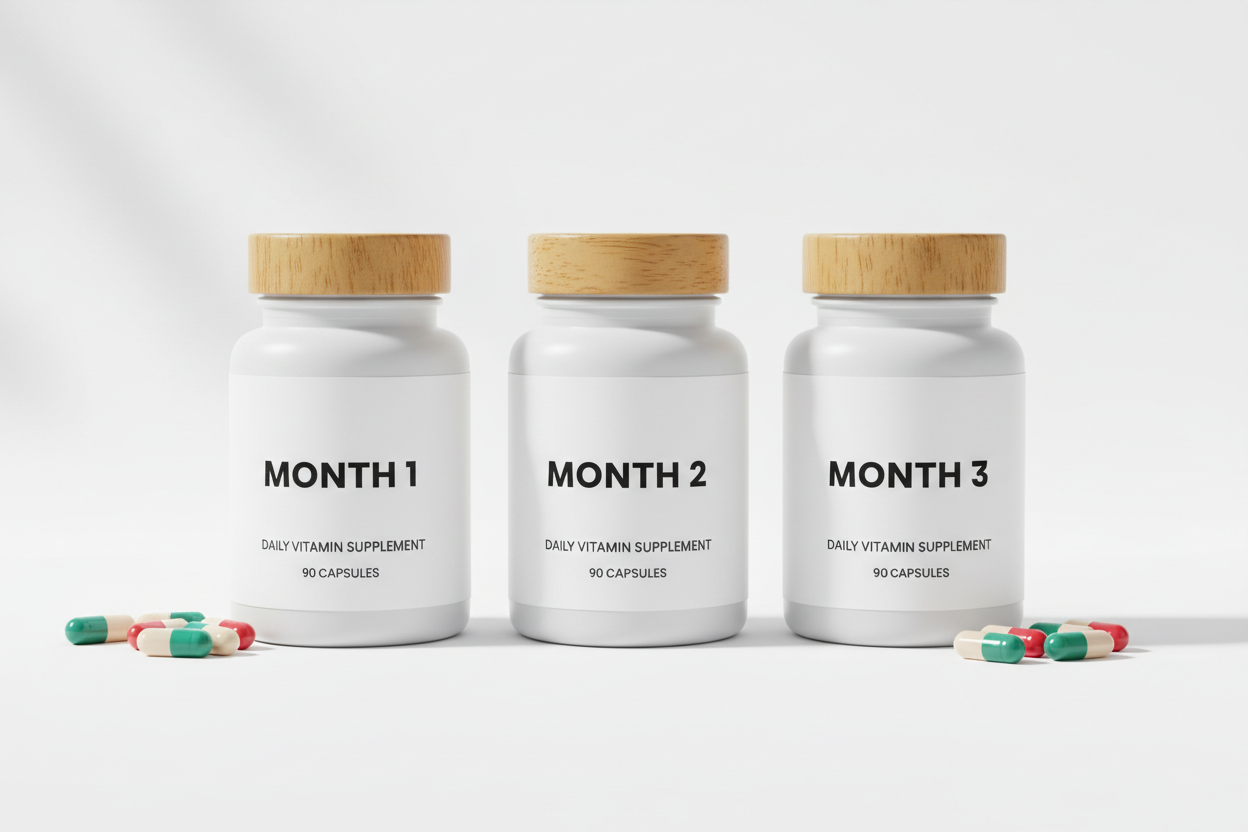 vitamins for 3 months now